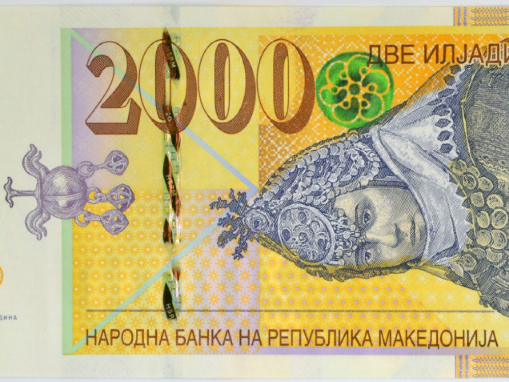 Банкнотата од две илјади денари „омилена“ меѓу фалсификаторите