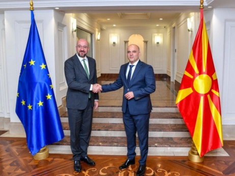 Мишел на средби со државниот врв: Предлогот ги вклучува македонските позиции