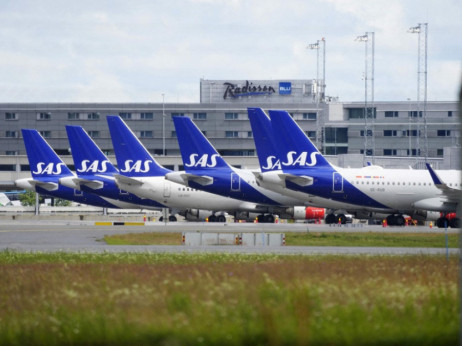 Скандинавската авиокомпанија САС пред банкрот