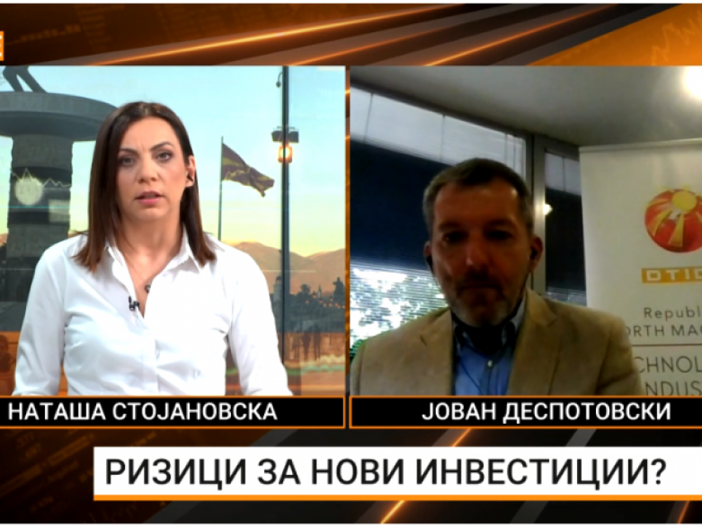 (Видео) Деспотовски: Политичката криза засега не влијае врз инвестициите