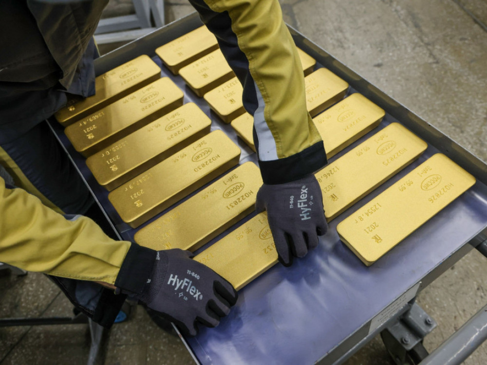 Мал пад на вредноста на златото по тридневниот раст