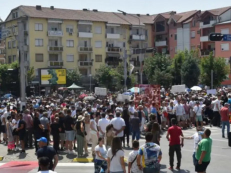 Голем протест во Струмица против отворање нов рудник