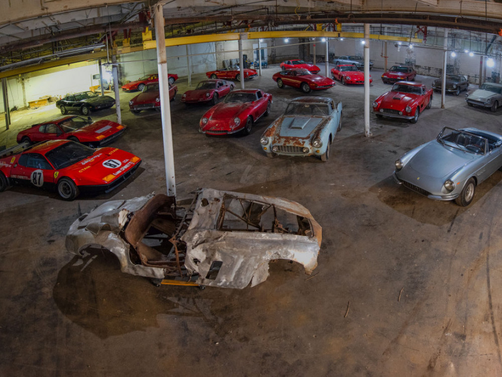 Колекција од хаварисани „ферарија“ може да достигне цена од 20 милиони долари