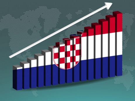 Во првиот квартал хрватскиот БДП порасна за 3,9 отсто, најмногу во еврозоната