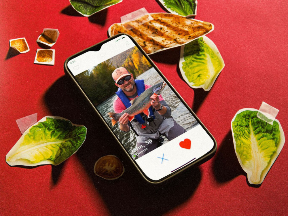 Помош, го забележав шефот на апликација за запознавање