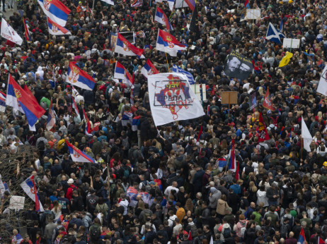 Илјадници на протест во Белград