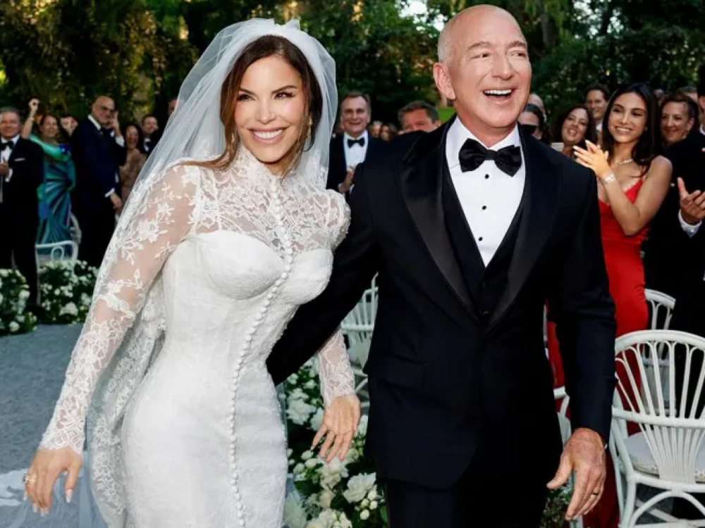 Свадба вредна милиони: Џеф Безос и Лорен Санчез се венчаа во Венеција