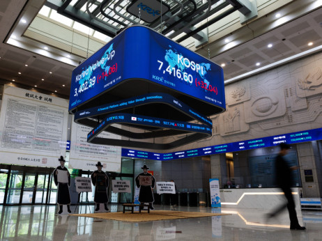 Раст на јужнокорејскиот индекс Kospi од 8,2 проценти