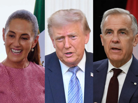 Трамп, Шејнбаум и Карни на иста трибина на „Мат Лајф“: Домаќините заедно ќе го следат финалето на Мундијалот
